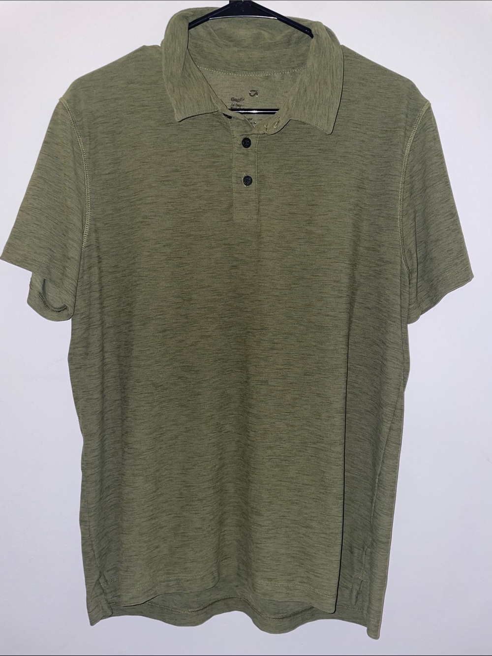Classic Olive Green Men's Polo Shirt